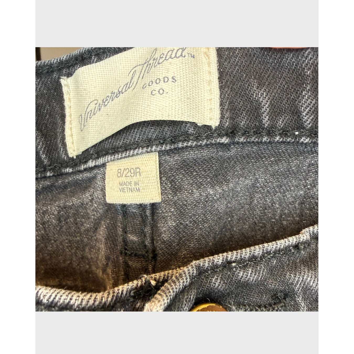 Universal Thread™ – Jeans de mujer de tiro alto, corte bootcut (acampanado), talla 8