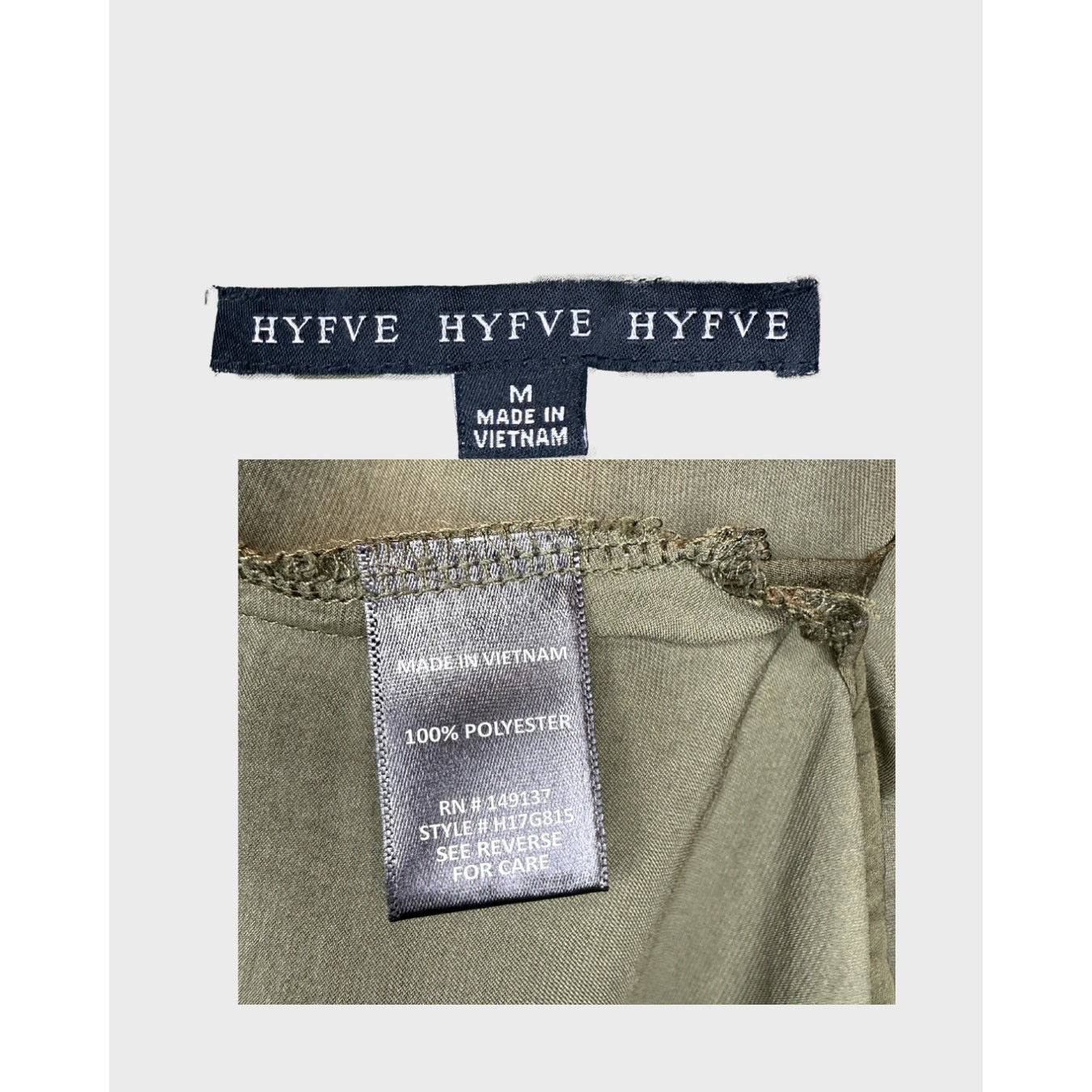 Cardigan Verde Oliva Talla M