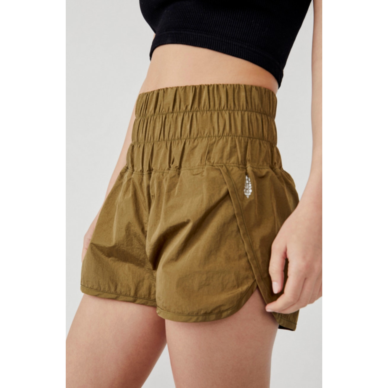 Free People Shorts Verde Oliva