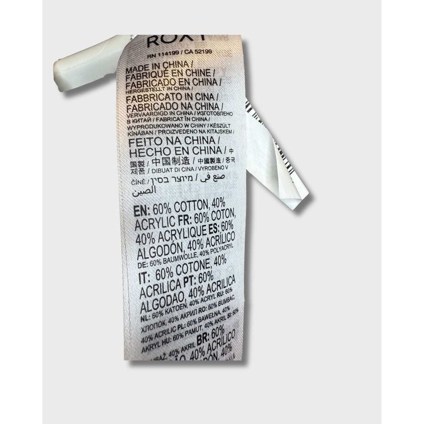 ROXY - Suéter estilo poncho con capucha en tejido de punto abierto talla S