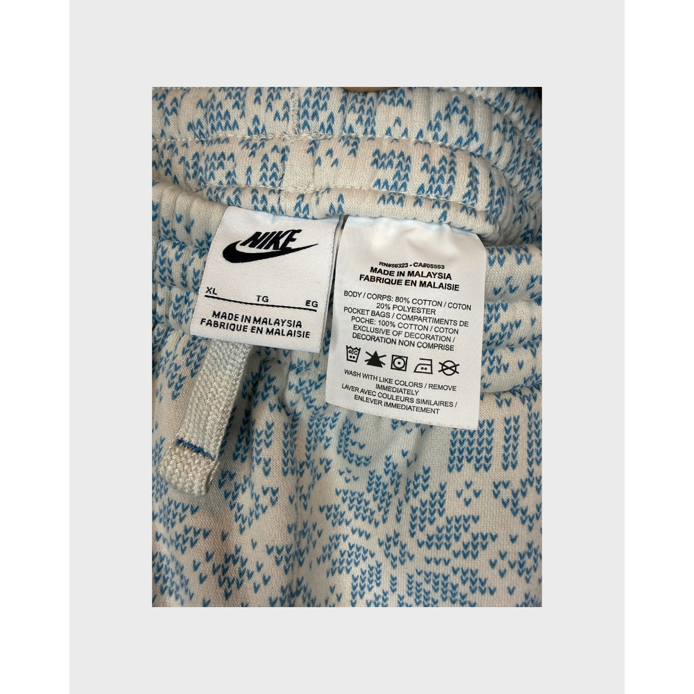 Nike - Pantalones deportivos para adolescente, talla XL.