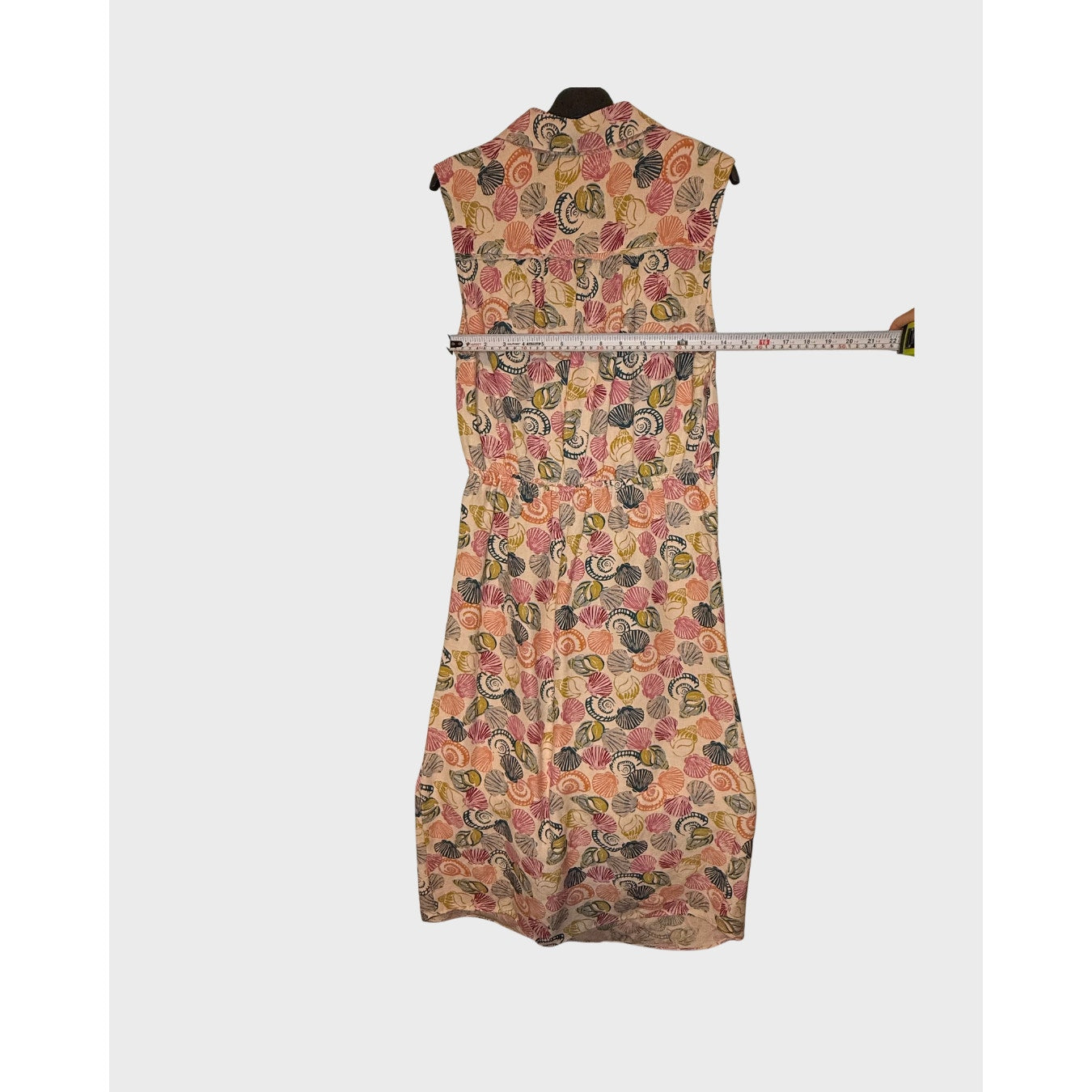 Vestido cruzado sin mangas ANTHROPOLOGIE