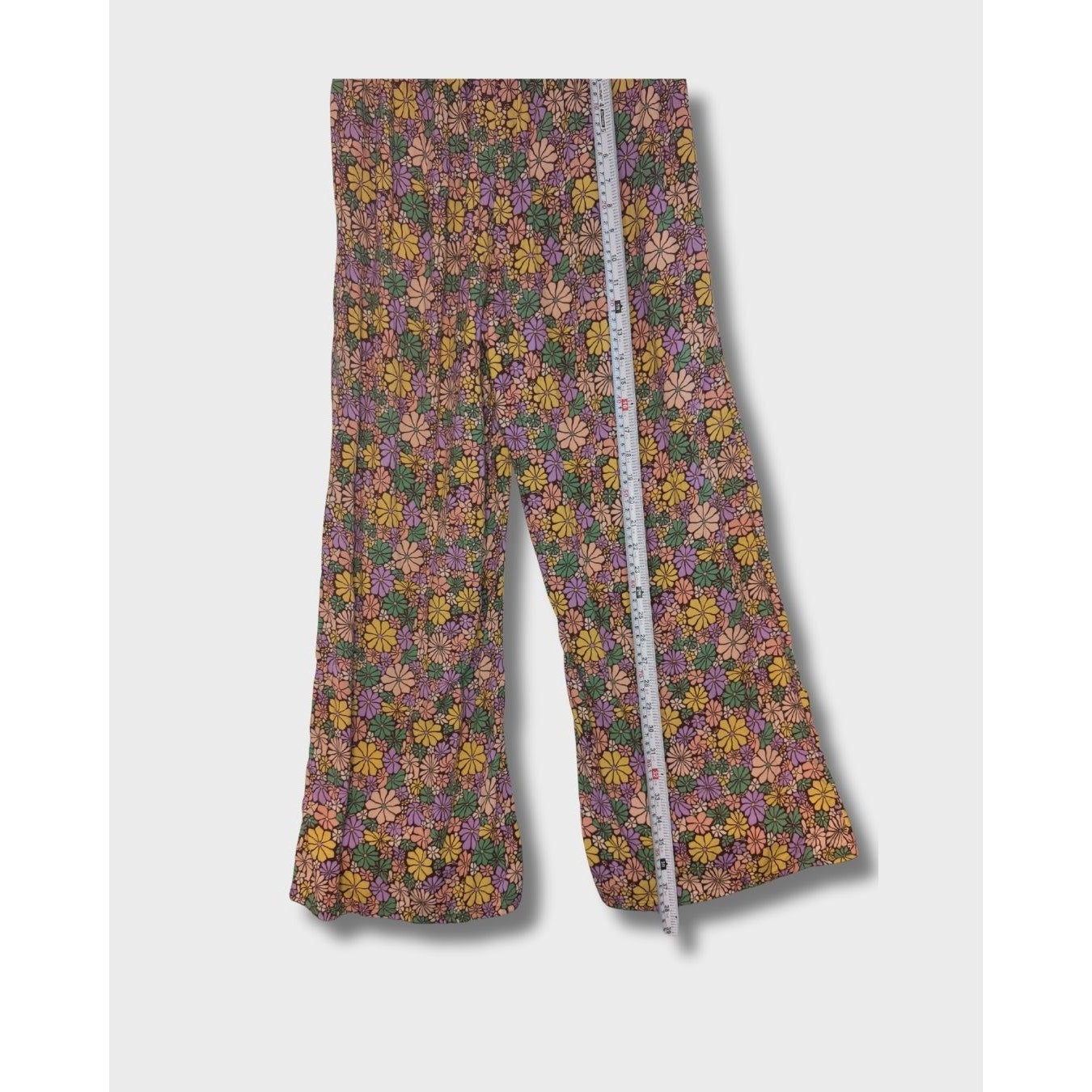 ROXY - Women floral print wide leg pants size S