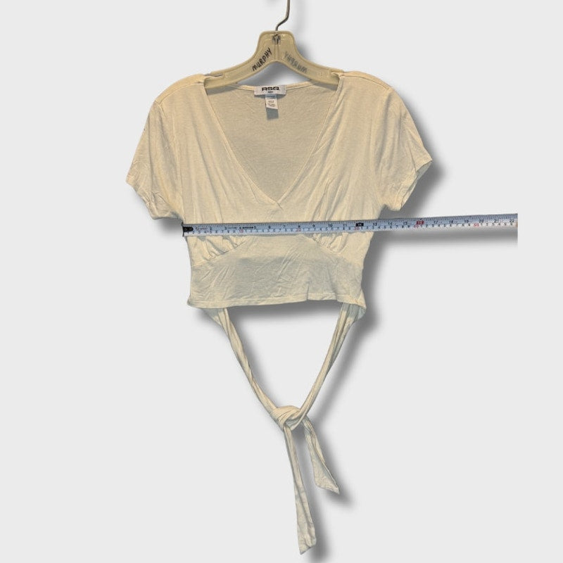 Crop Top Beige Marca RSQ Talla M