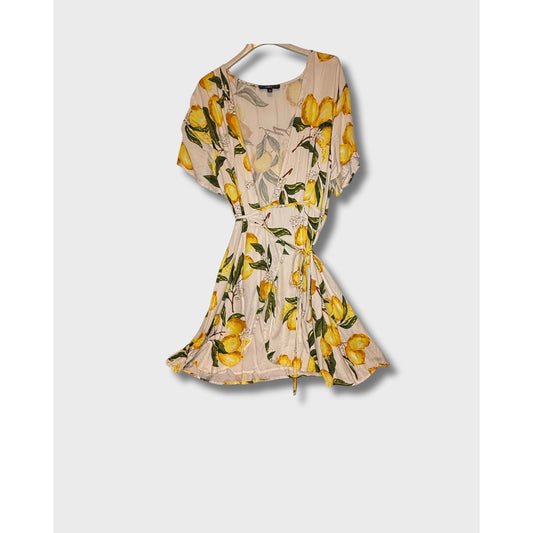 Vestido corto estampado