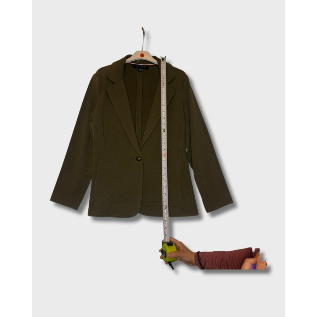 Blazer verde oliva Tommy Hilfiger