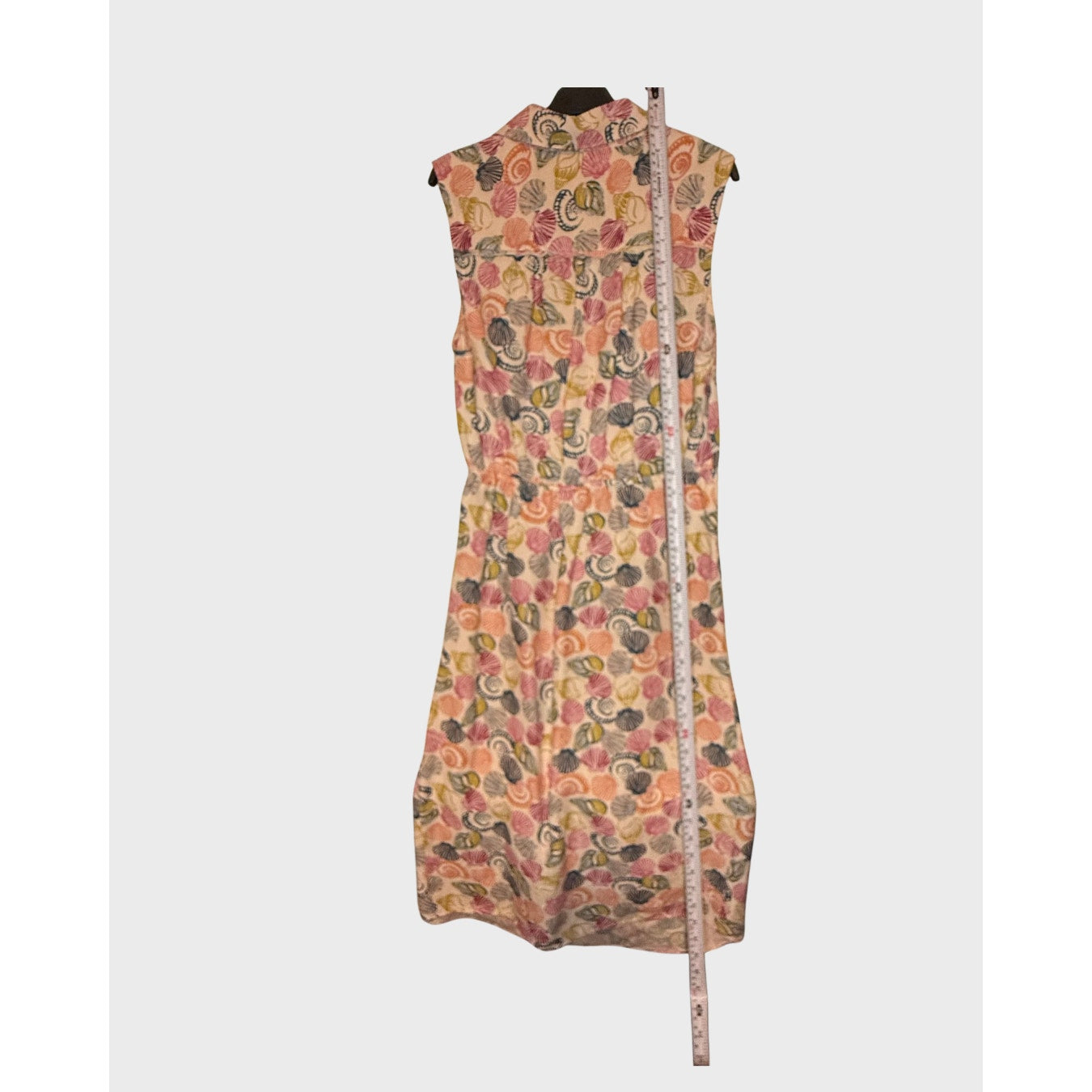 Vestido cruzado sin mangas ANTHROPOLOGIE