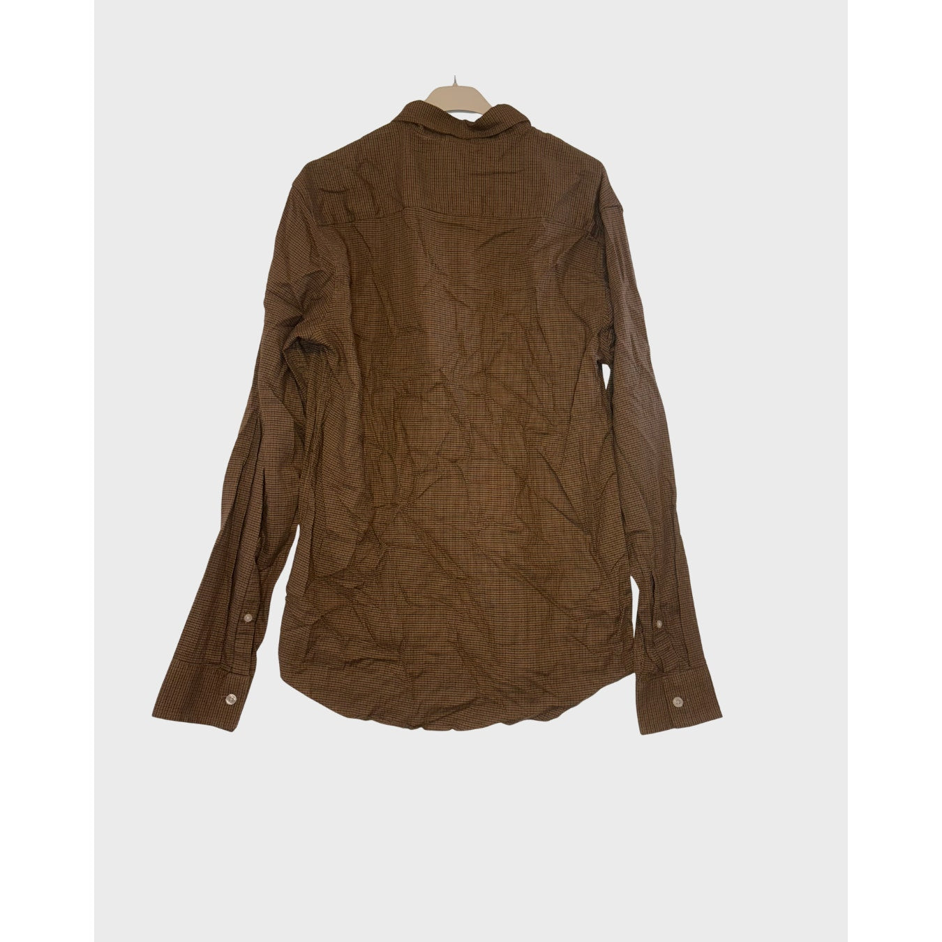 Camisa manga larga de cuadros- Michael Kors