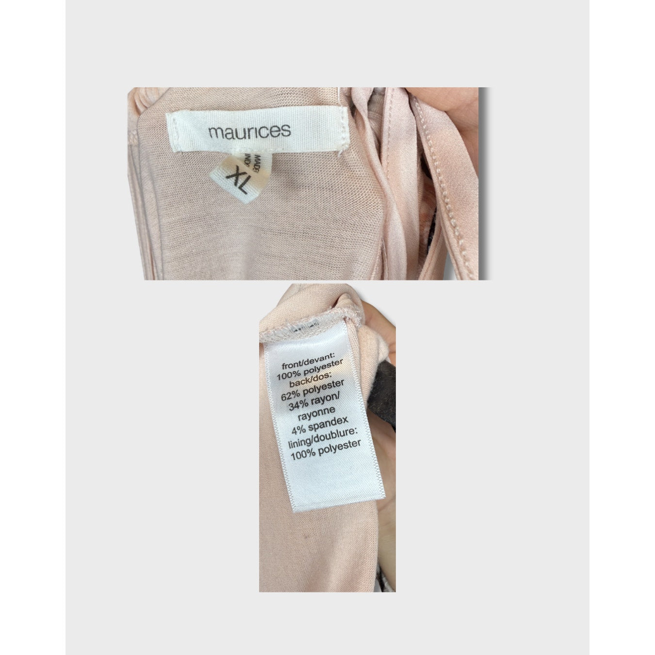 Blusa Rosada sin mangas