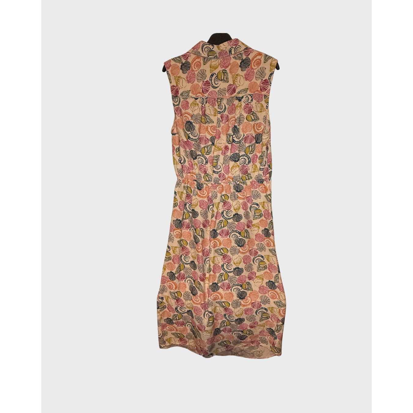Vestido cruzado sin mangas ANTHROPOLOGIE