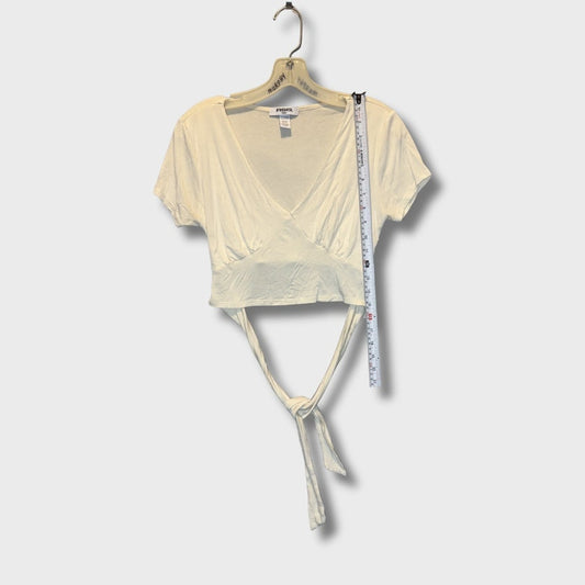 Crop Top Beige Marca RSQ Talla M