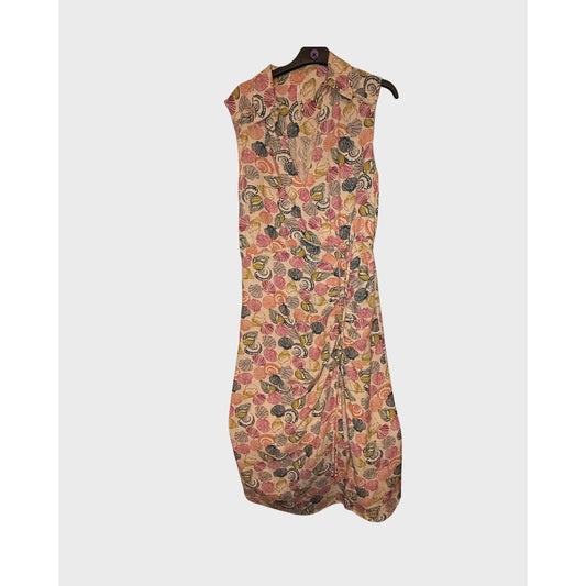 Vestido cruzado sin mangas ANTHROPOLOGIE