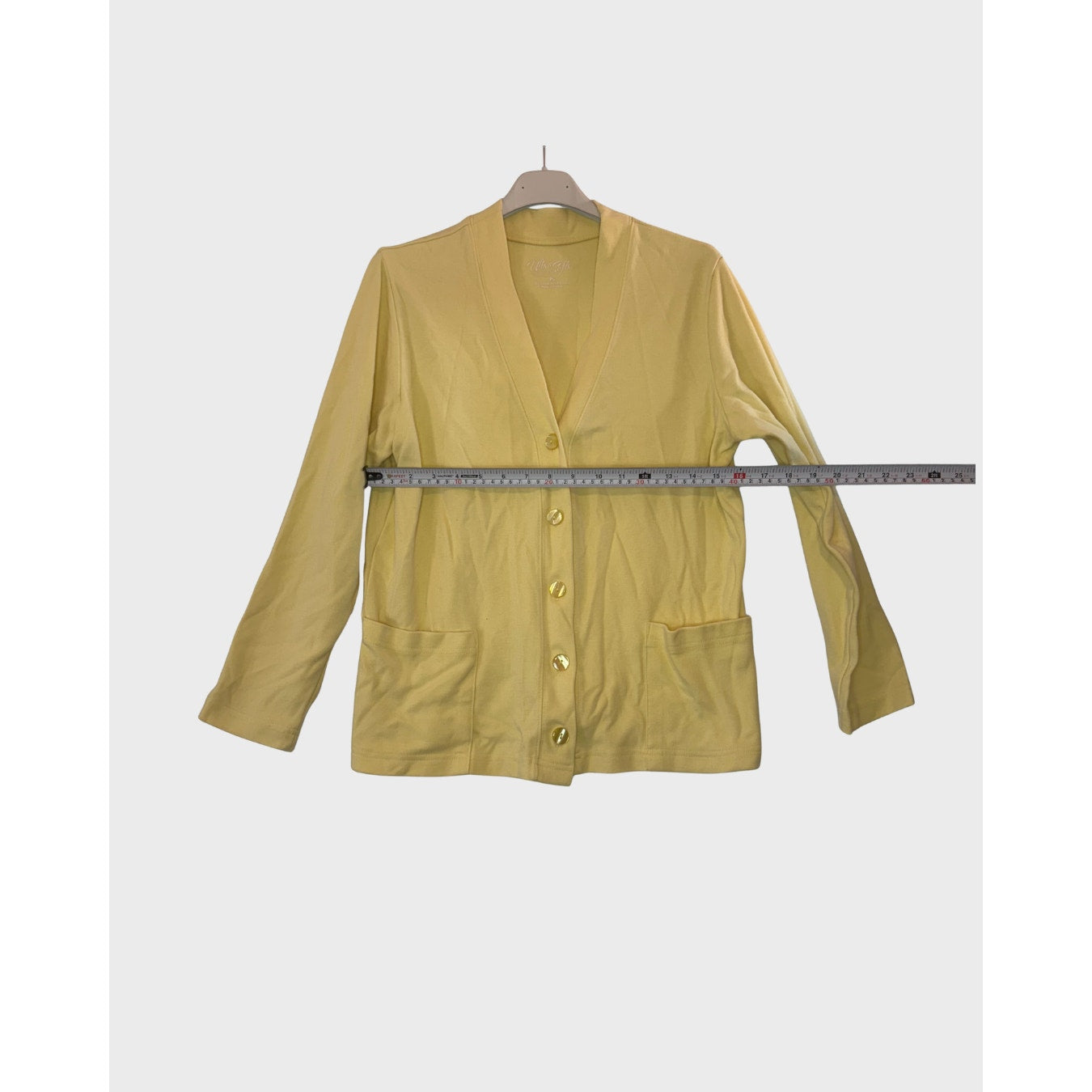 Cárdigan amarillo- Ultra soft