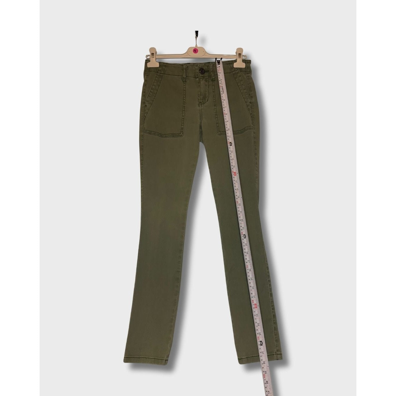 CABI - Women’s olive green cargo pants size 4