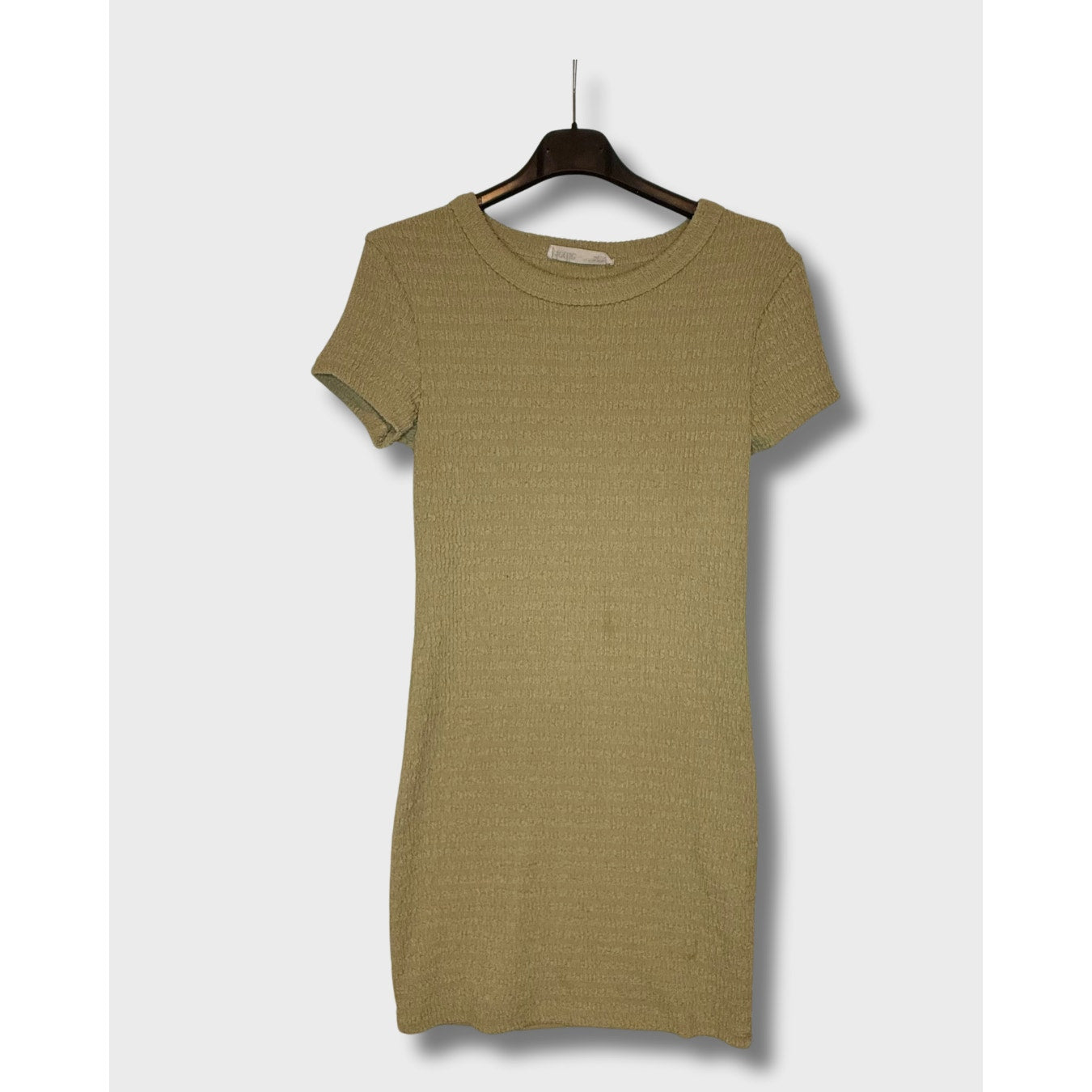 Vestido verde corto