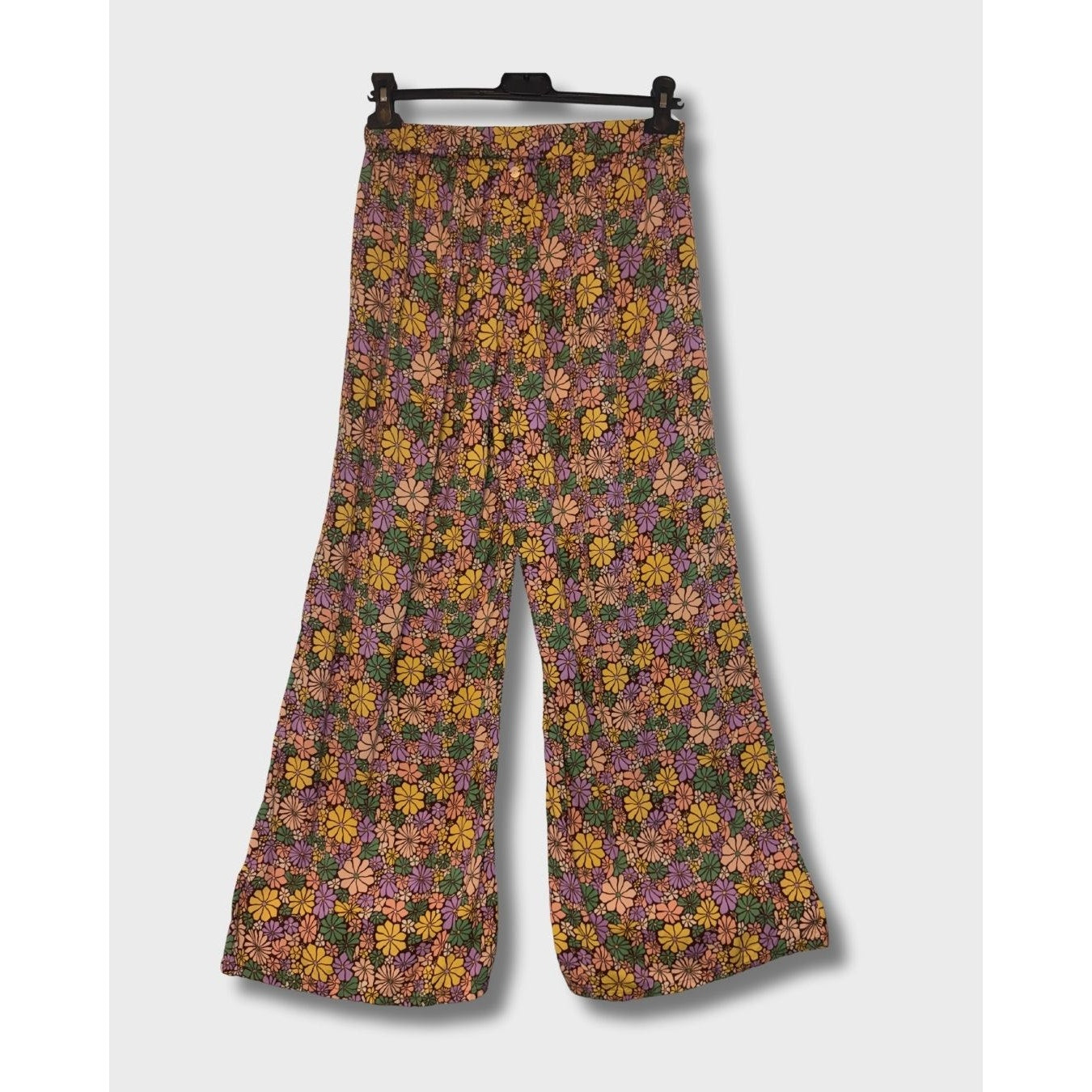 ROXY - Women floral print wide leg pants size S