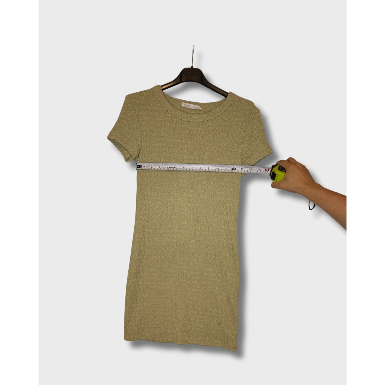 Vestido verde corto