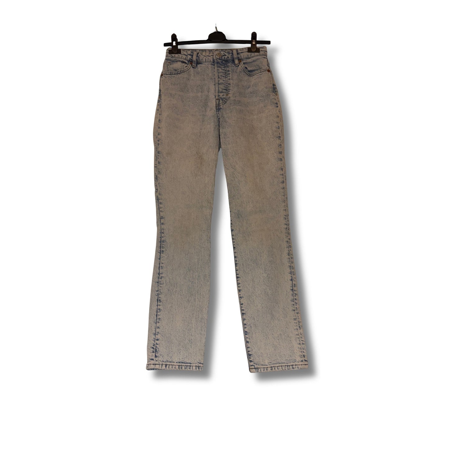 H&M - Mom Jeans de cintura ultra alta Talla 4