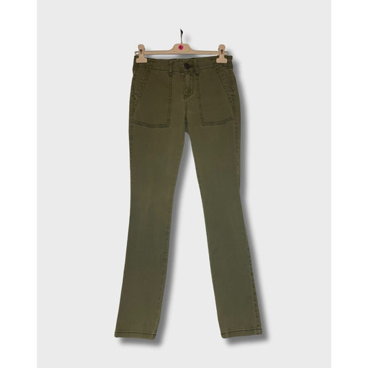 CABI - Women’s olive green cargo pants size 4
