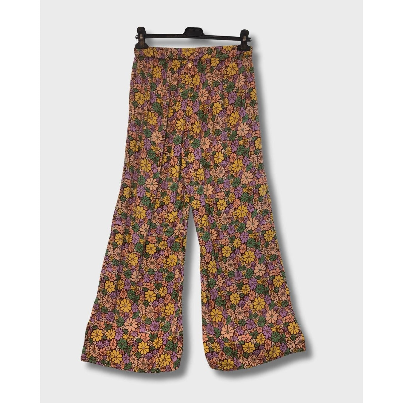 ROXY - Women floral print wide leg pants size S