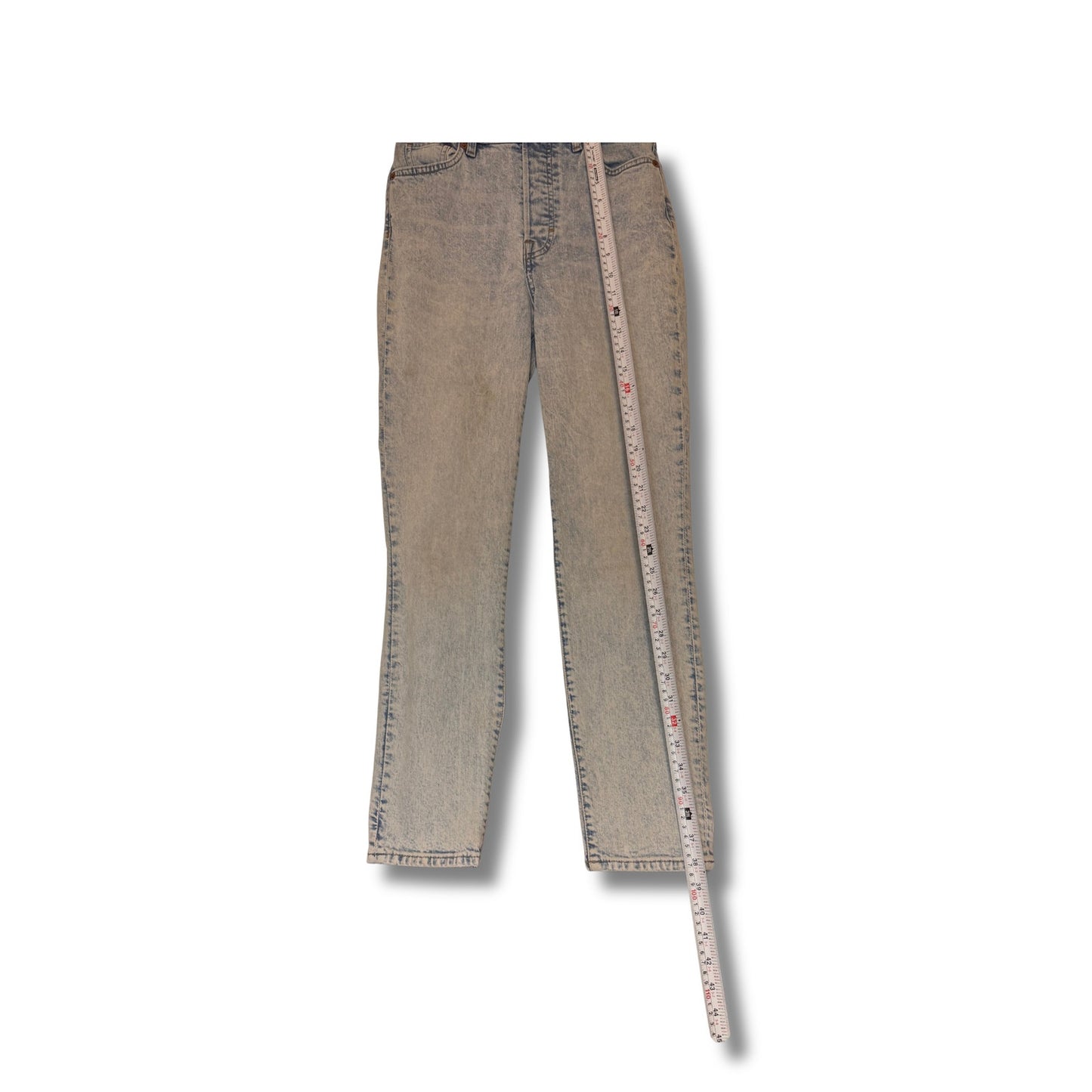 H&M - Mom Jeans de cintura ultra alta Talla 4